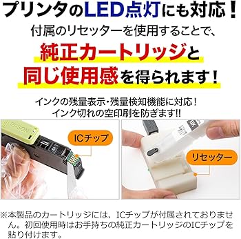 Amazon.co.jp: サンワダイレクト 詰め替えインク エプソン IC6CL80